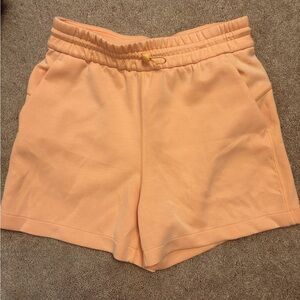 lululemon athletica High Waist Peach Shorts